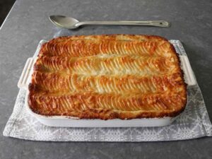 Cheesy Mashed Potato au Gratin